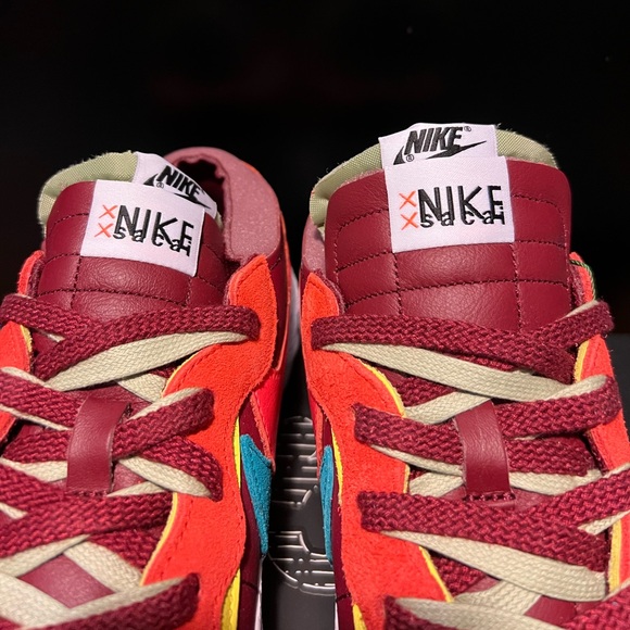 Nike Blazer Low sacai KAWS Red NIB - Picture 4 of 8